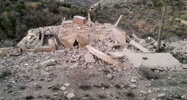 توغل "إسرائیلی" ونسف مبان فی قضاء مرجعیون جنوب لبنان
